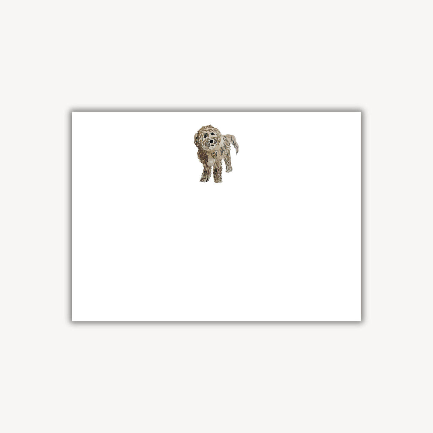 Goldendoodle Puppy Stationery Set