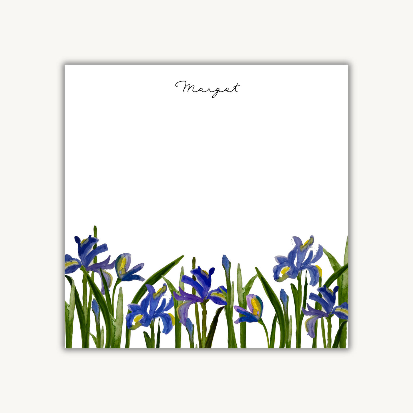 Iris Square Notepad