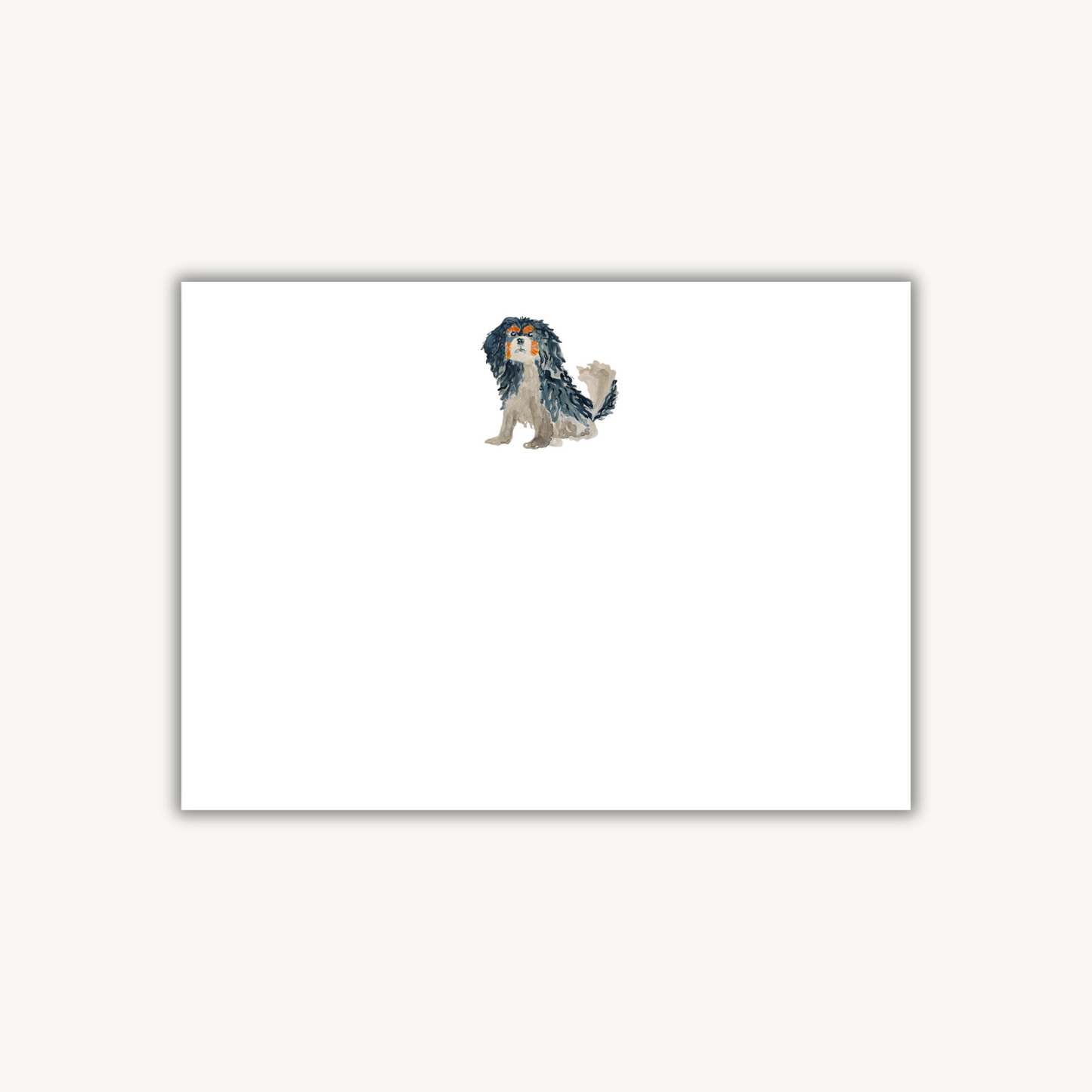 Cavalier King Charles Spaniel Puppy Stationery Set