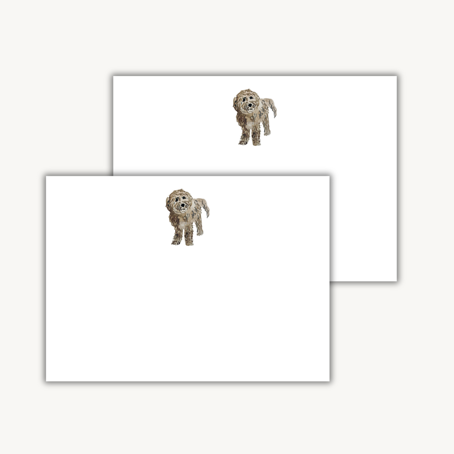 Goldendoodle Puppy Stationery Set