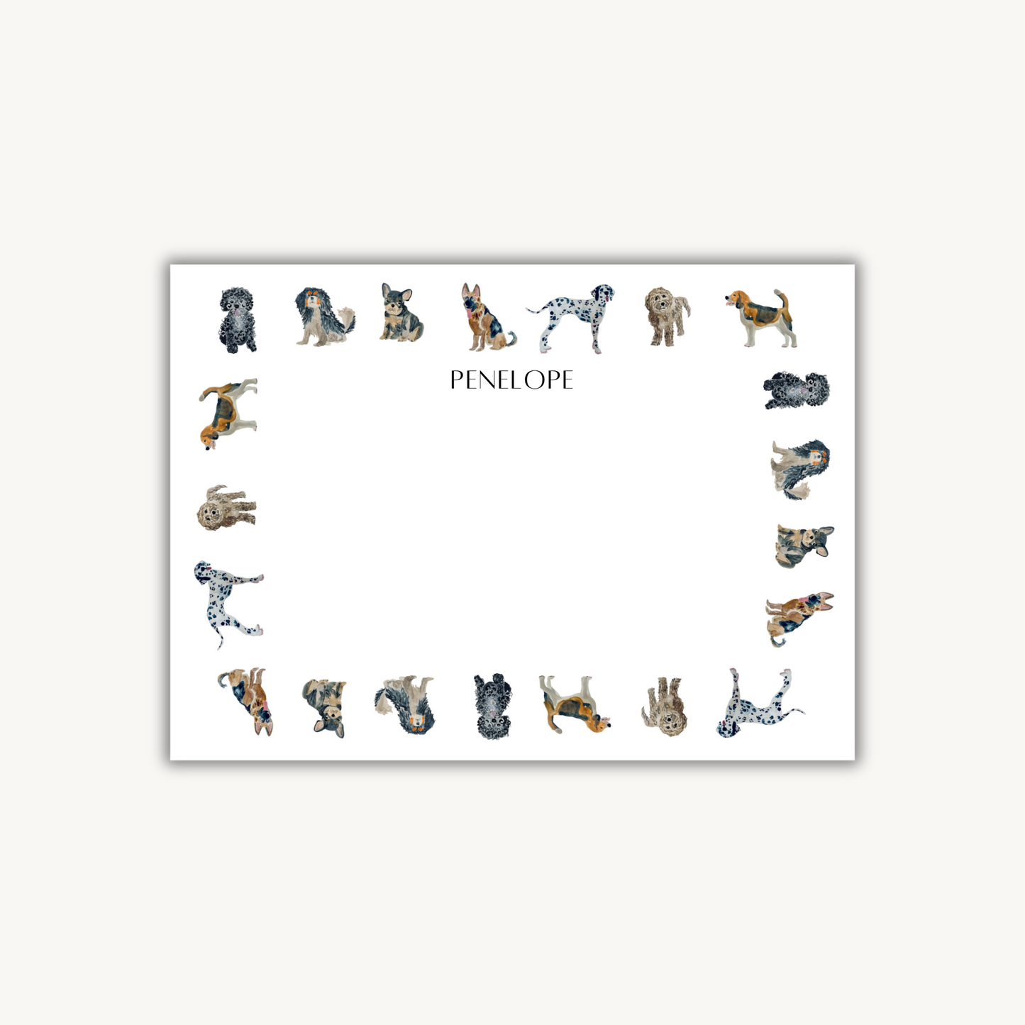 Puppy Love Stationery Set