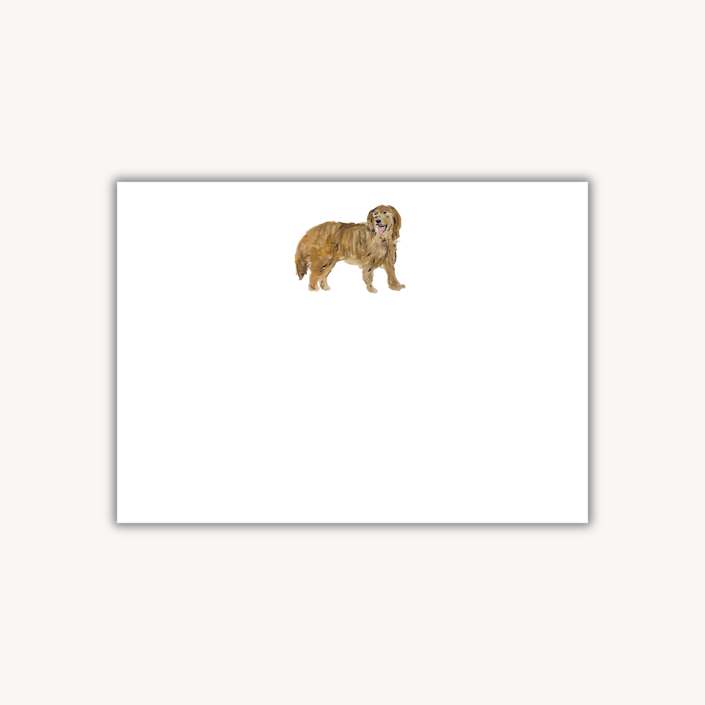 Golden Retriever Puppy Stationery Set