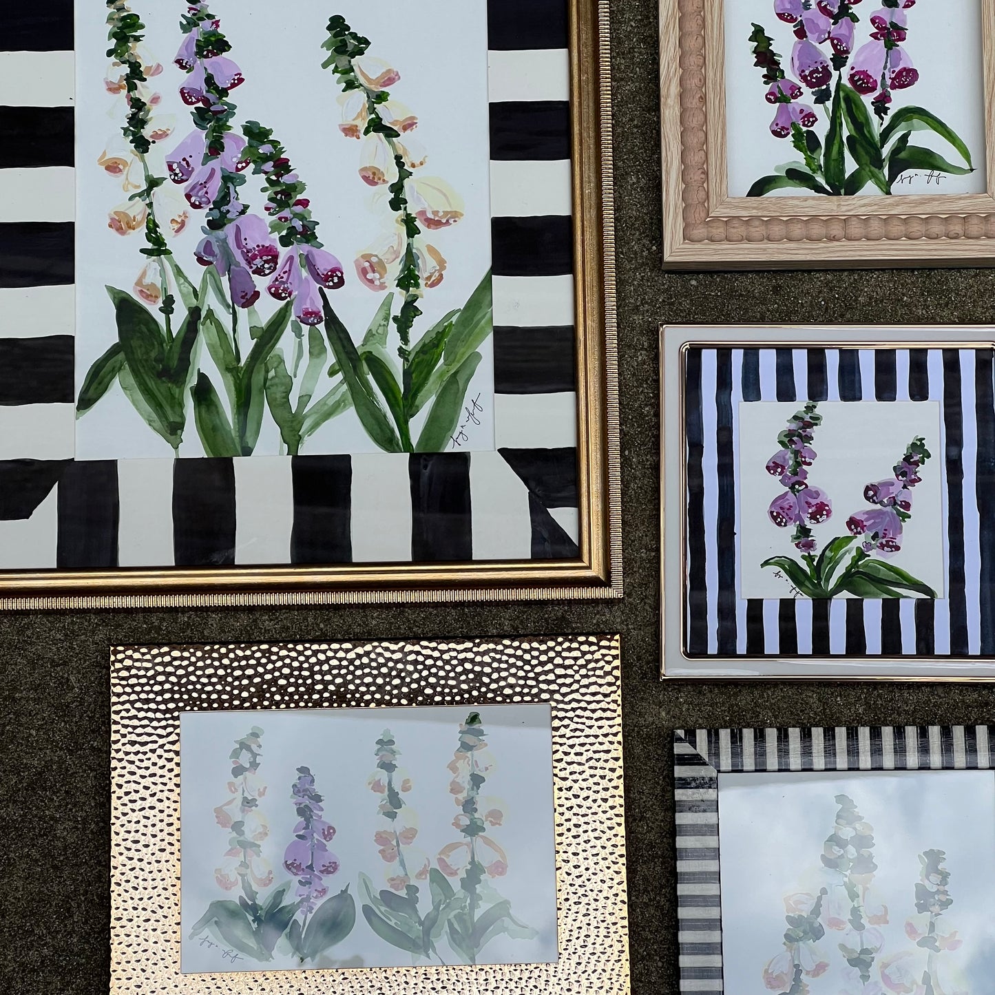 “My love, a foxglove”