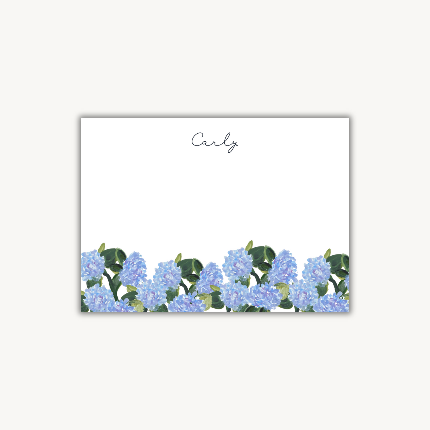 Hydrangea Stationery Set