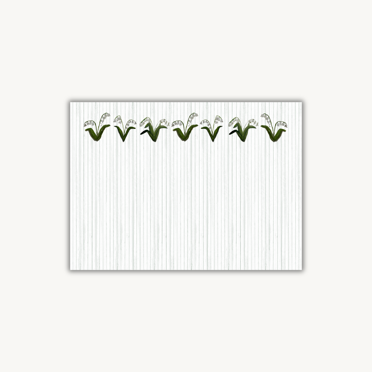 Lily of the Valley Stationery Set