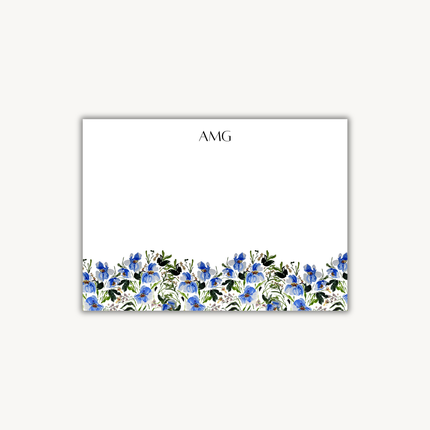 Cornflower Blues Stationery Set