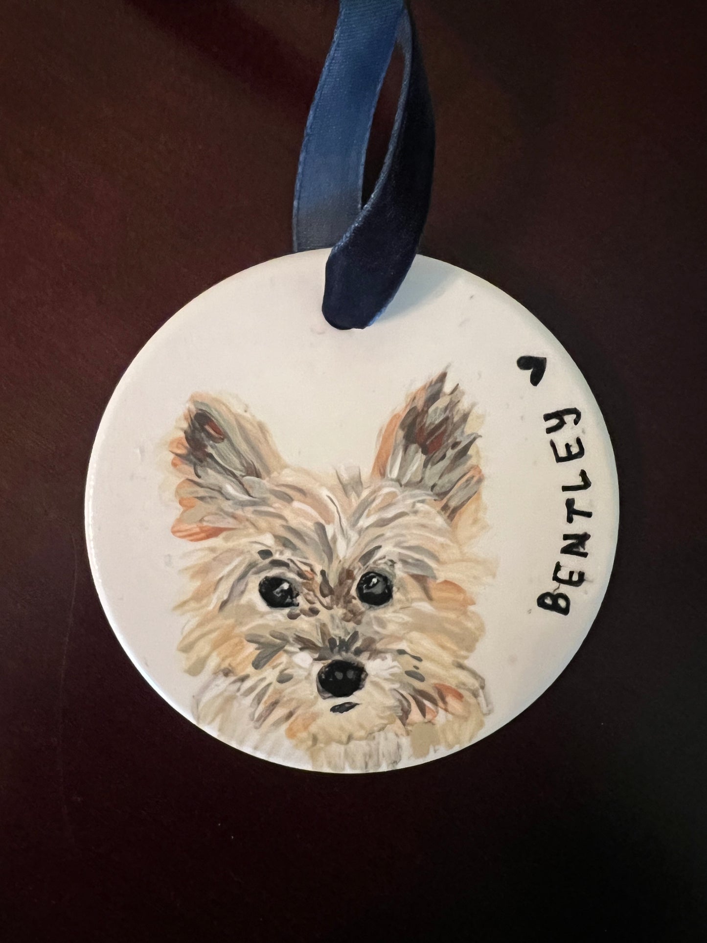 *PRE-ORDER Custom Pet Portrait Ornament