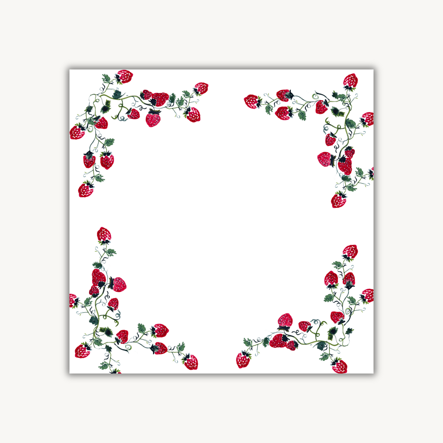 Strawberry Notepad