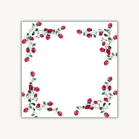 Strawberry Notepad