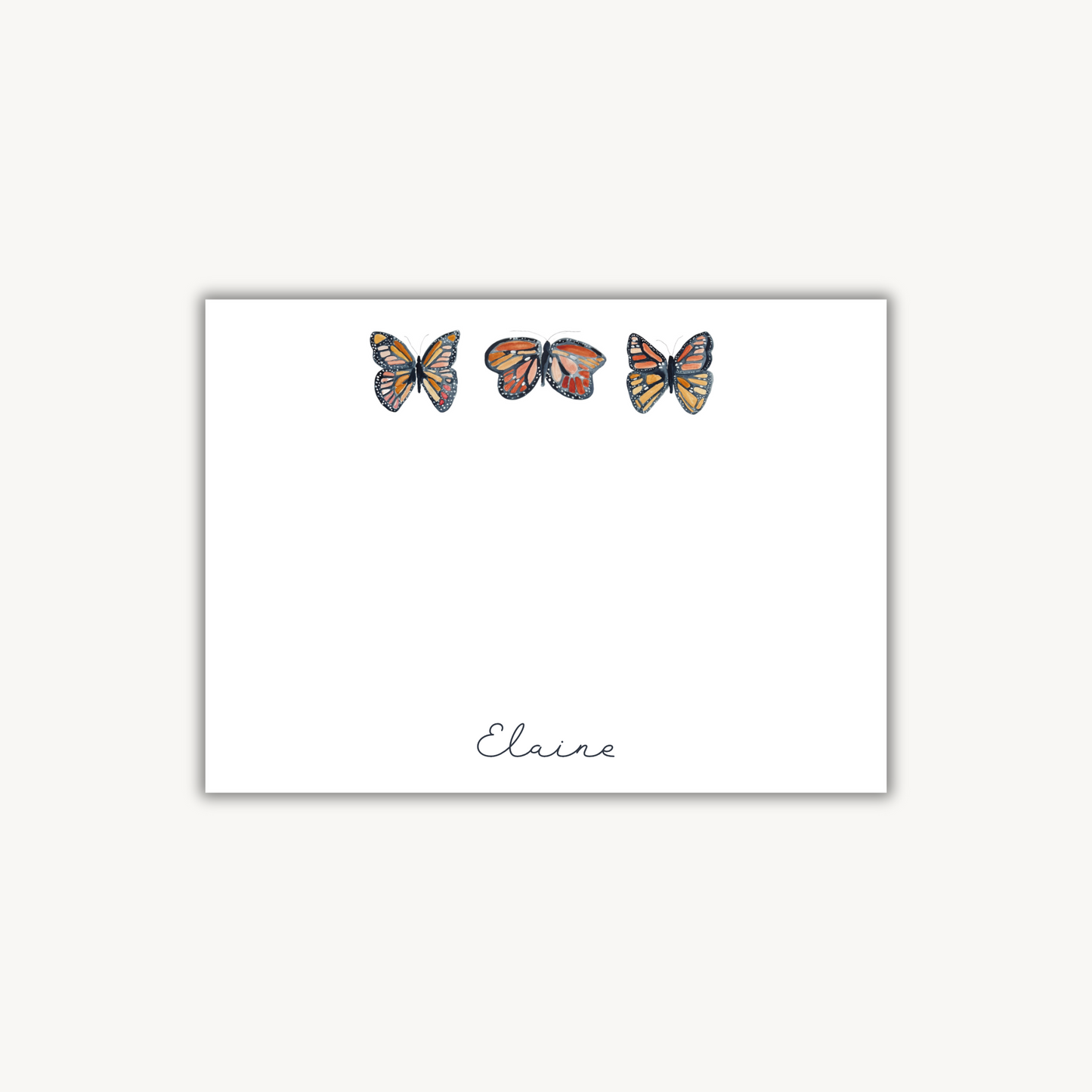 Butterfly Trio Stationery Set