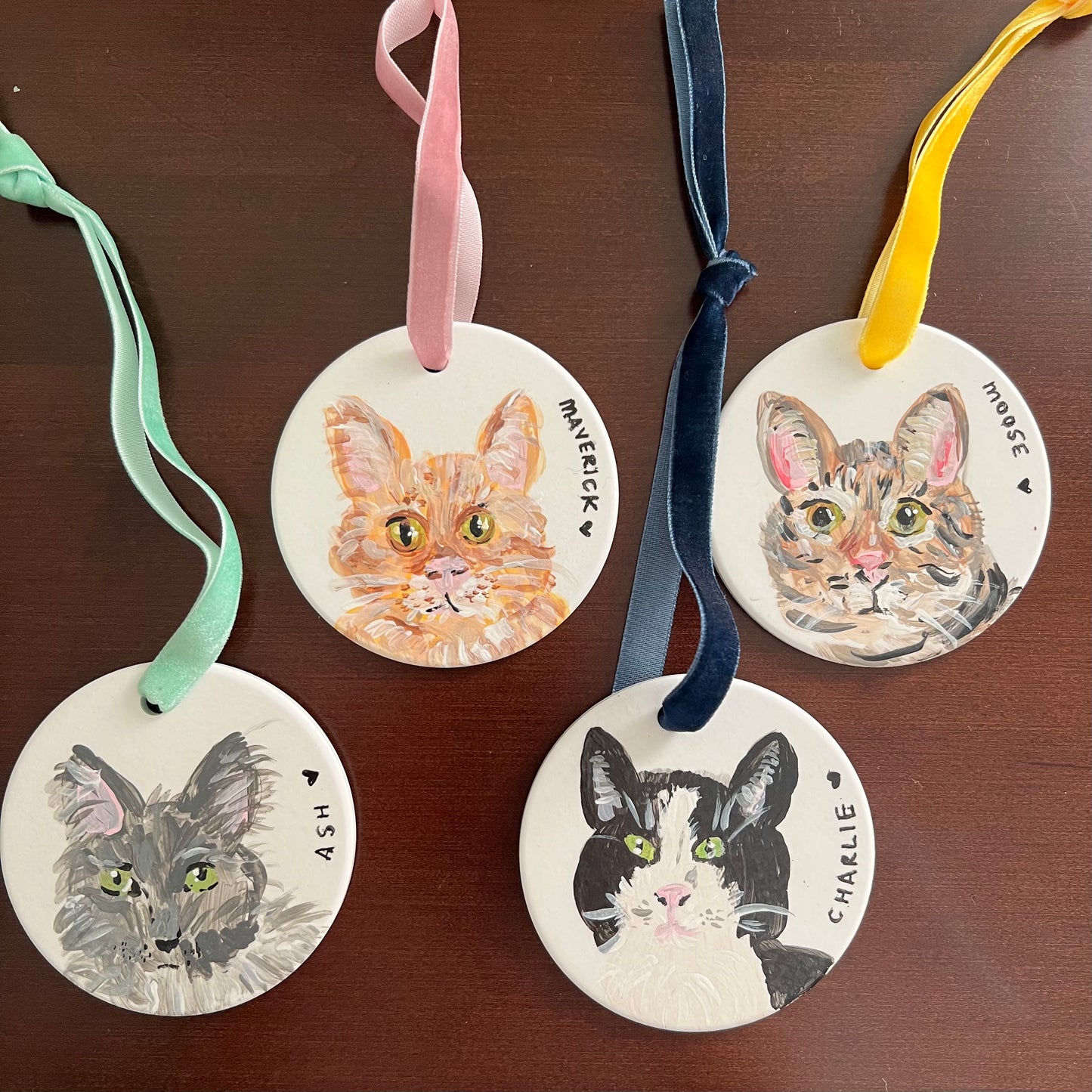 Custom Pet Portrait Ornament