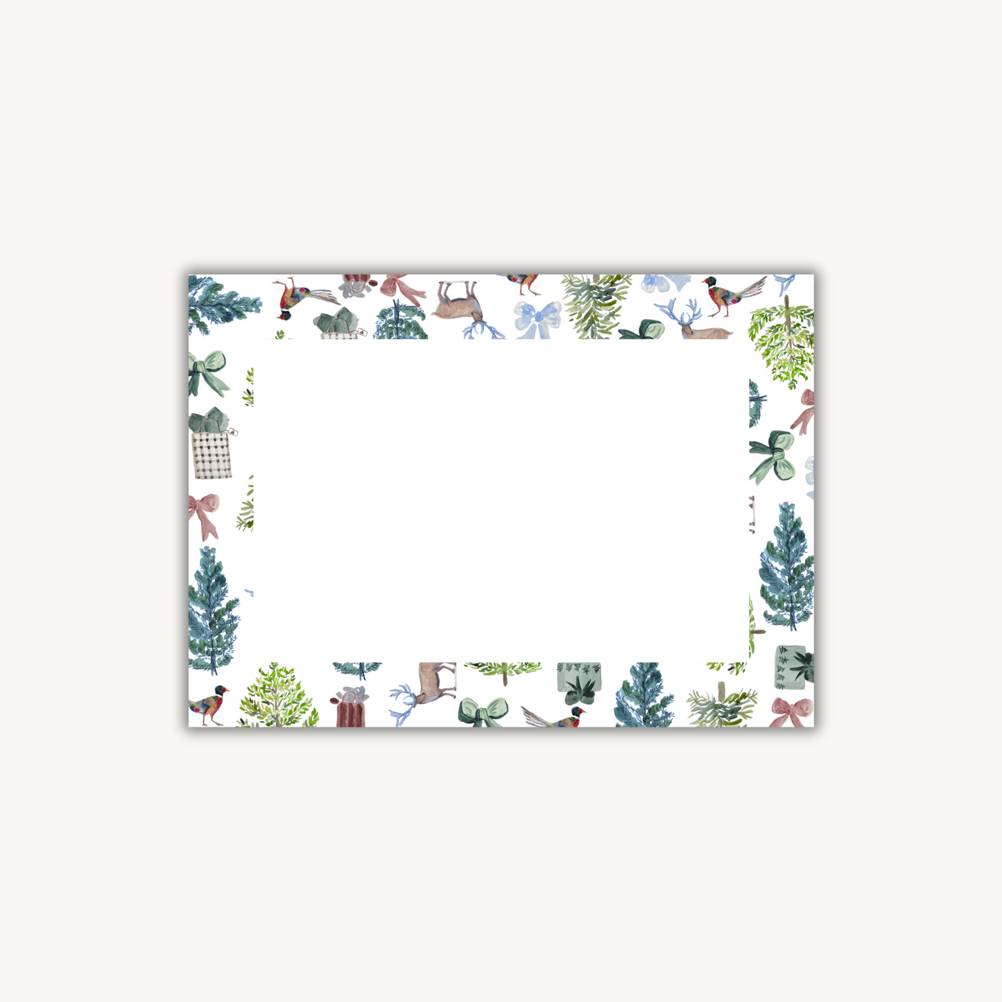 Holiday Forest Stationery Set