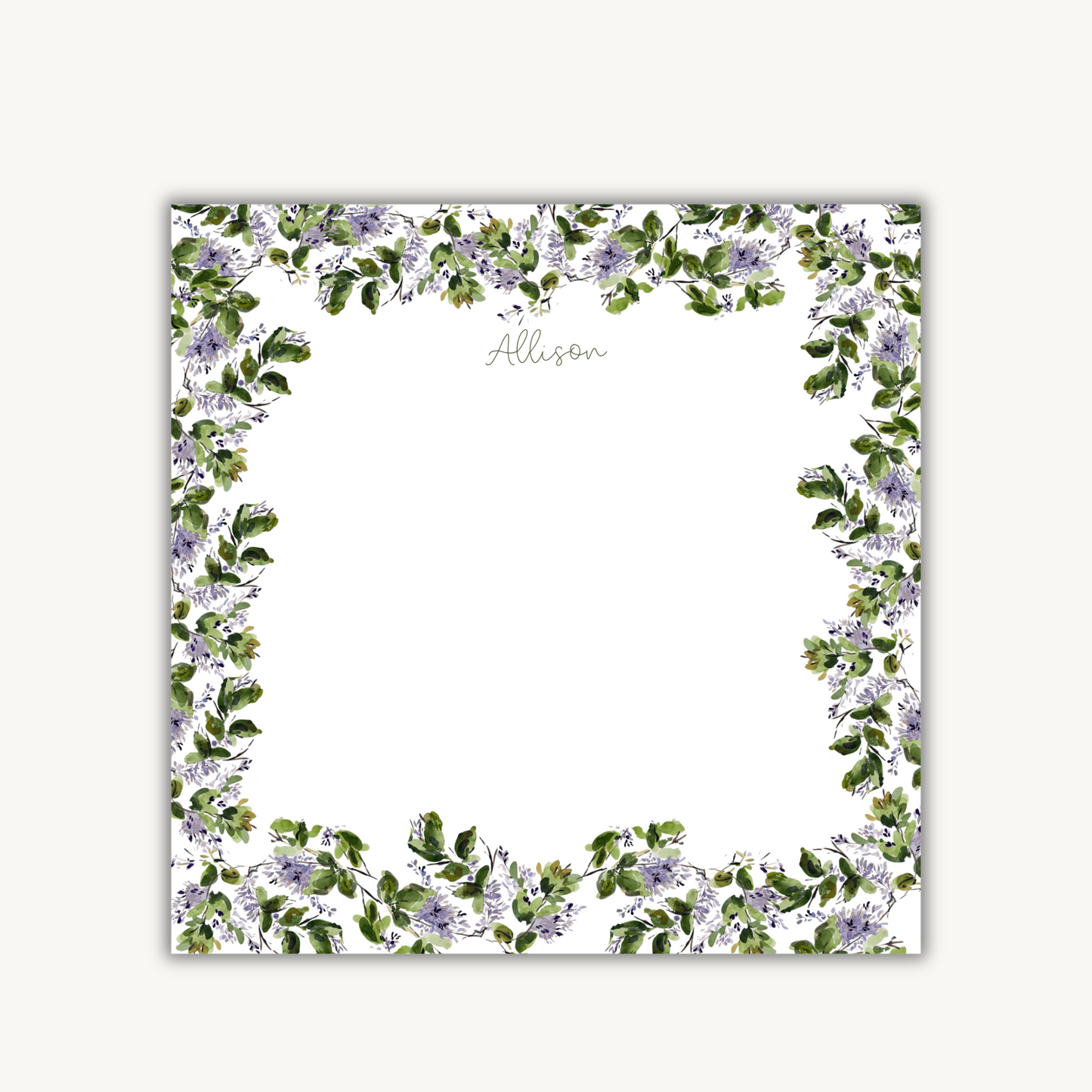 Lilac Notepad