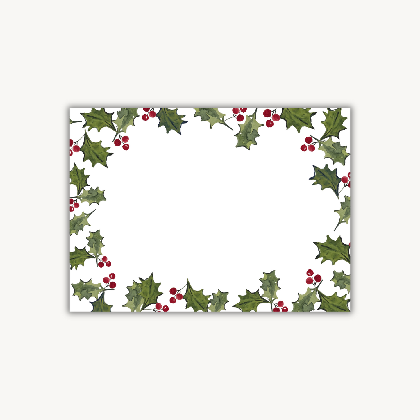 Holly Jolly Stationery Set