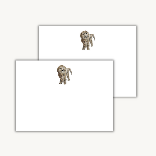 Goldendoodle Puppy Stationery Set