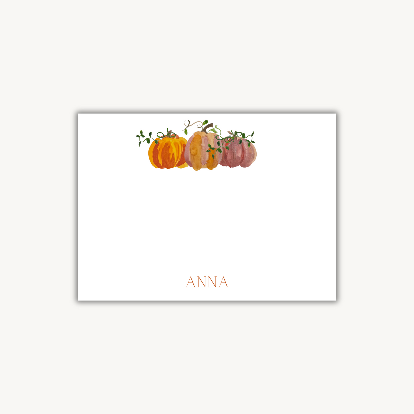 Pumpkins Stationery Set