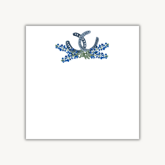 Bluebonnet Square Notepad