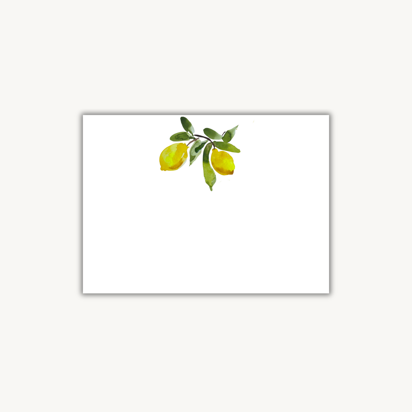 Lemons Stationery Set