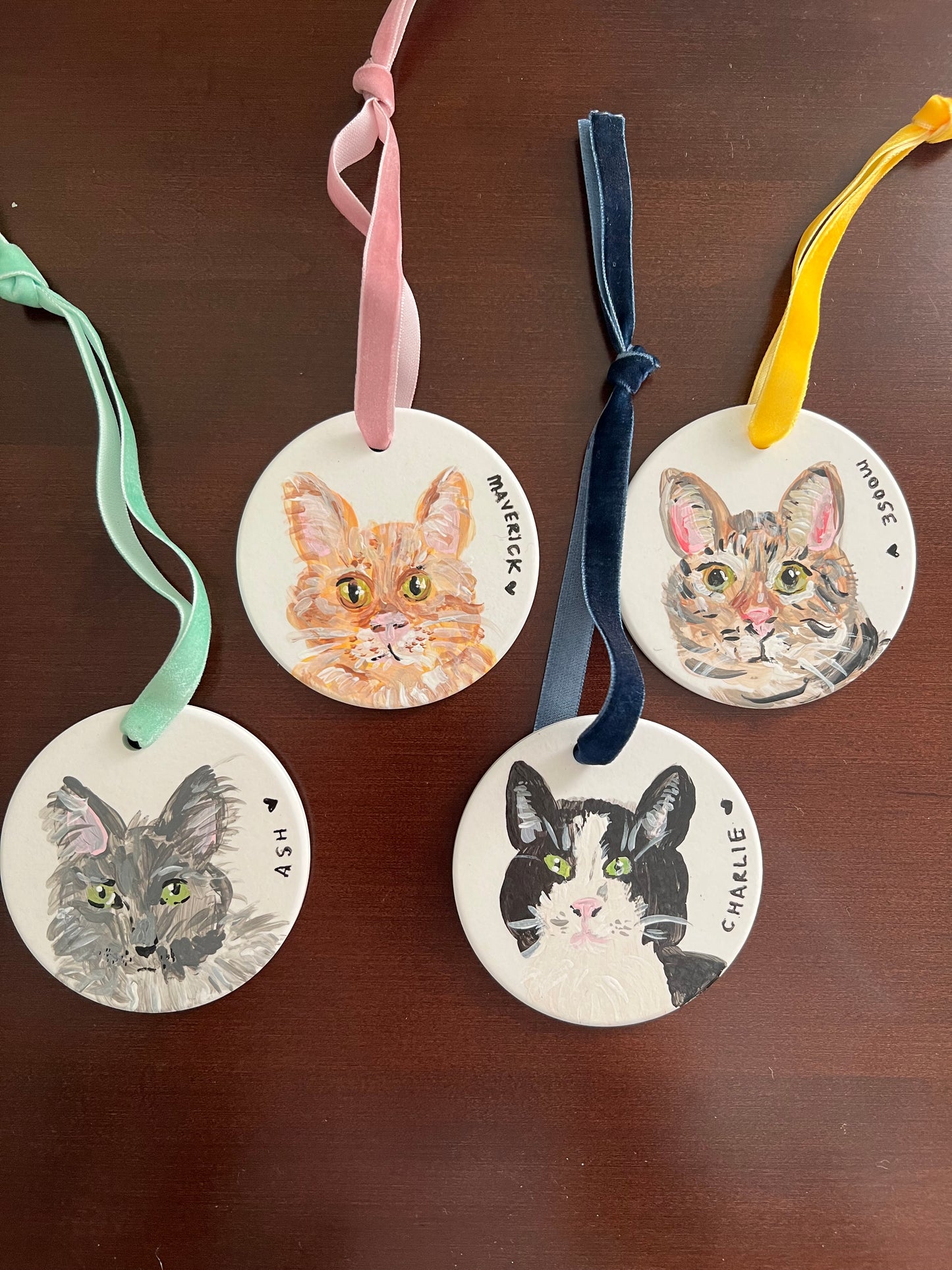 *PRE-ORDER Custom Pet Portrait Ornament
