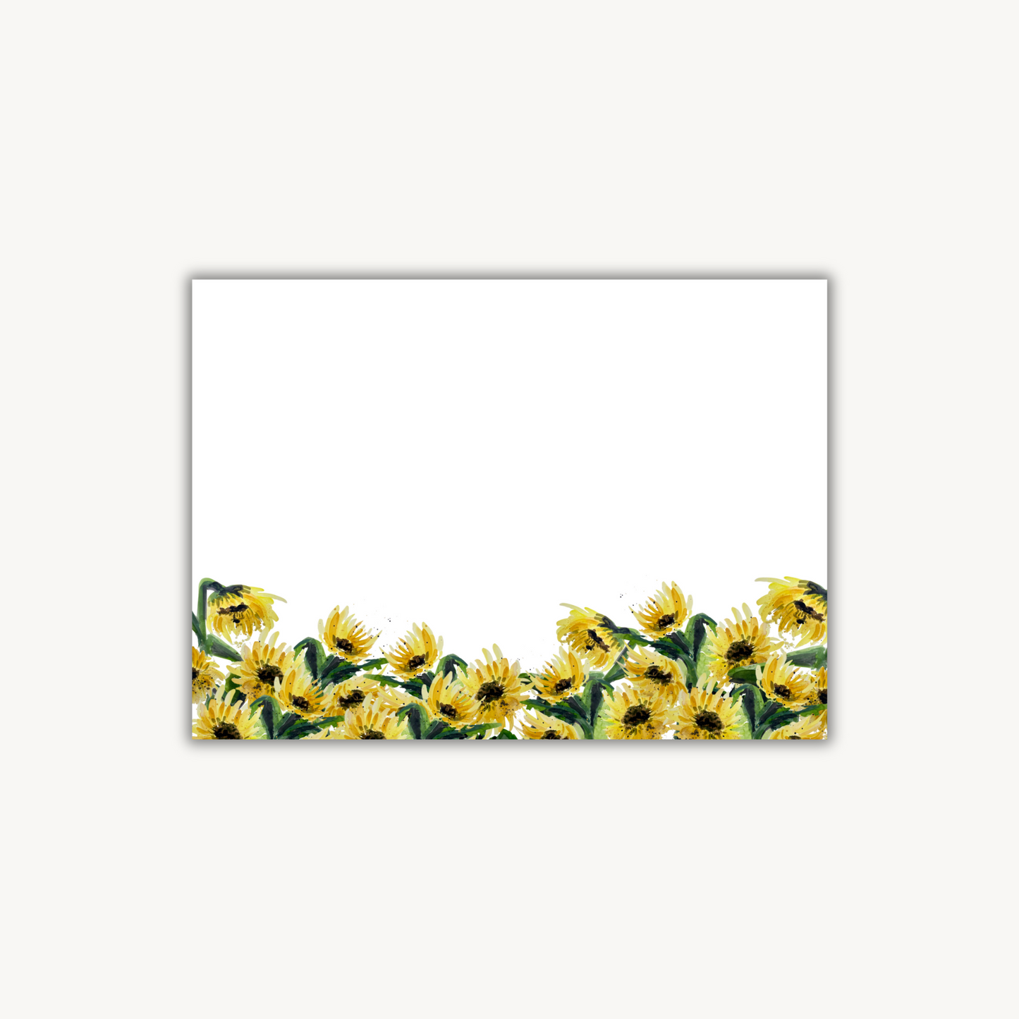 Sunflowers Stationery Set