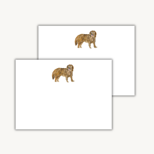 Golden Retriever Puppy Stationery Set