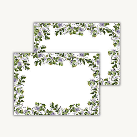 Lilac Stationery Set
