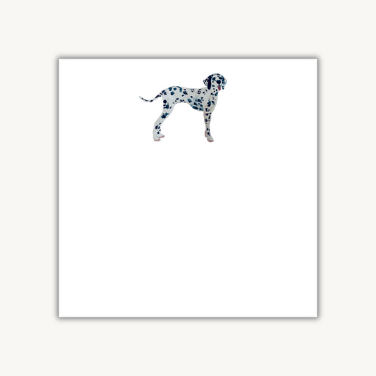 Dalmatian Puppy Square Notepad
